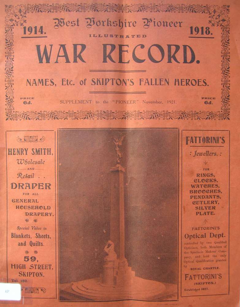 The West Yorkshire Pioneer Illustrated War Record: Page 1